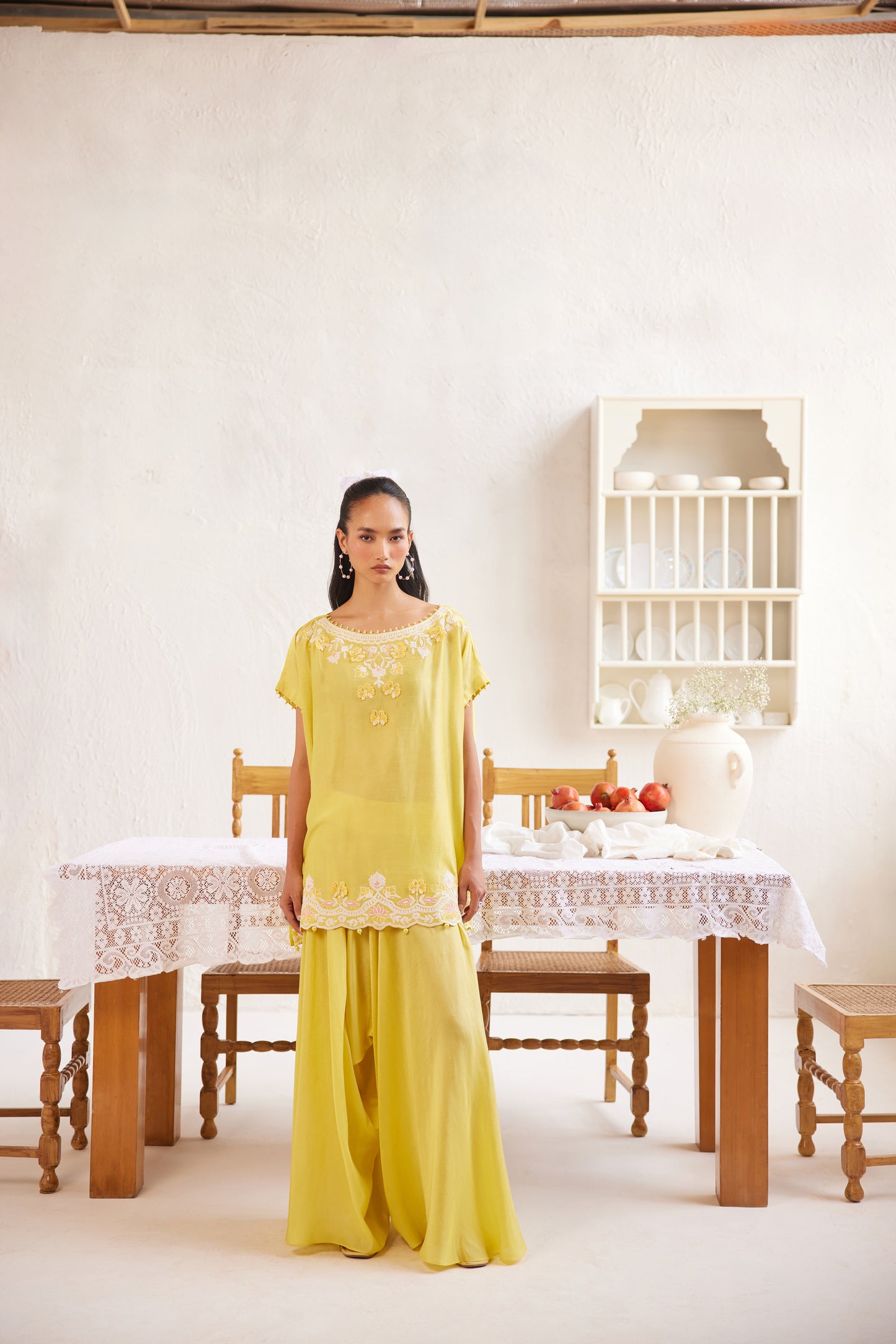 Zabel Dhoti Set