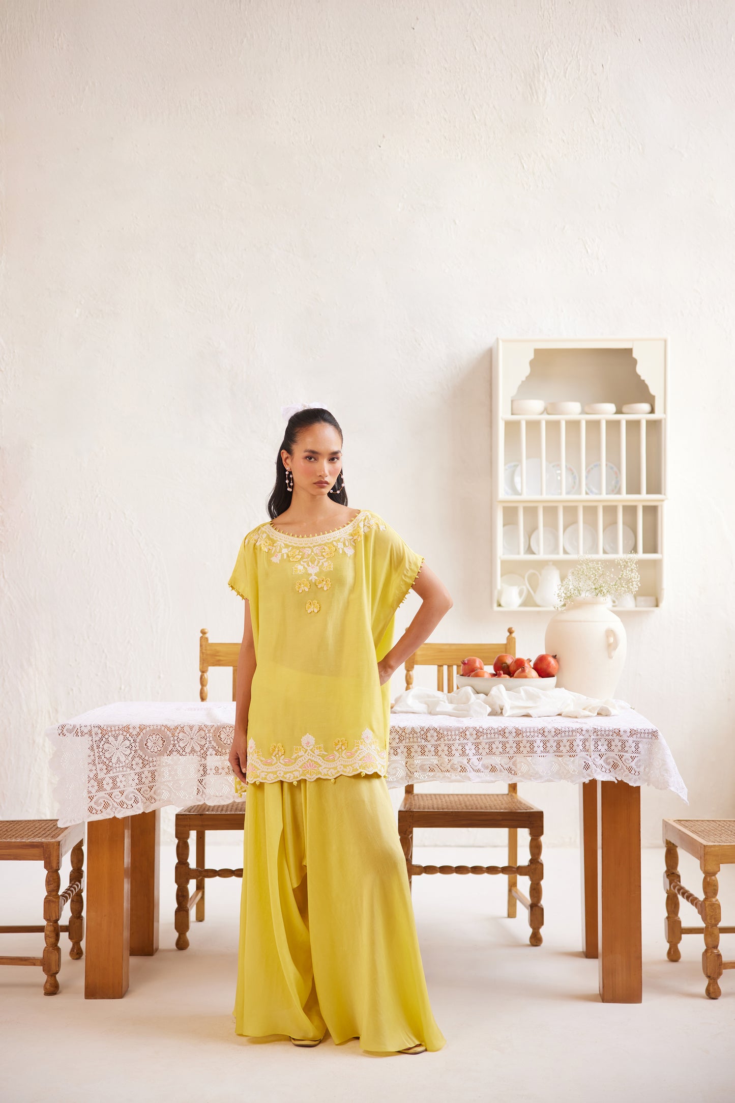Zabel Dhoti Set