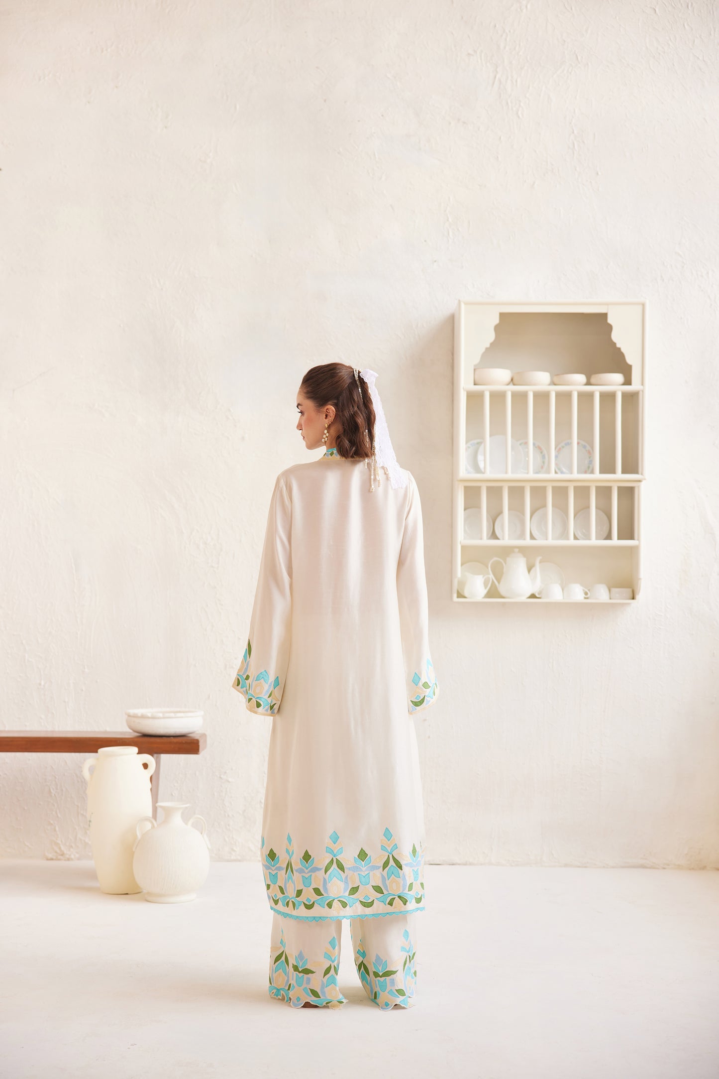 Zavia Jacket Kurta Set